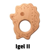 Beißanhänger Holz Igel II